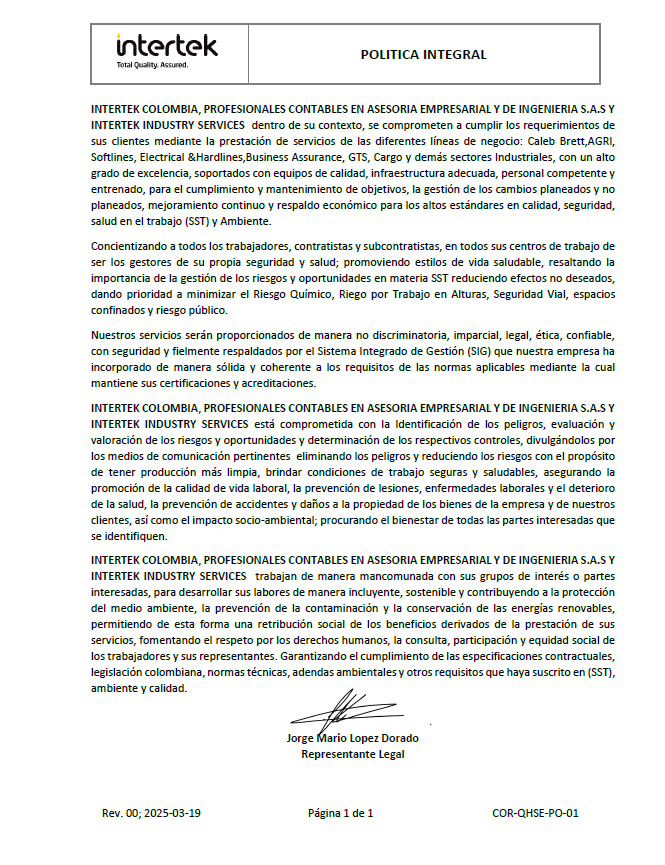 Politica integral portada